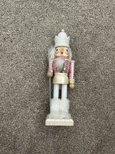 Pink christmas nutcracker for sale  STOKE-ON-TRENT