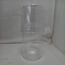 Glass bedside water for sale  DUNDEE