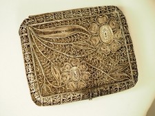 Antique silver filigree d'occasion  Expédié en Belgium