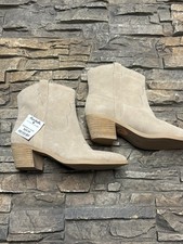 Usado, Bota Dolce Vita Sama Western camurça tamanho 7 nova com etiquetas bege puxar cowgirl fim de semana comprar usado Usado, Bota Dolce Vita Sama Western camurça tamanho 7 nova com etiquetas bege puxar cowgirl fim de semana comprar usado  Enviando para Brazil