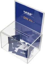 Hmf acryl spendenbox gebraucht kaufen  Birkenfeld