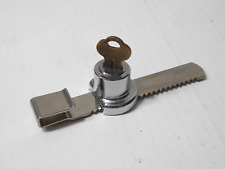 1950-60's VINTAGE "WONDER LOCK" SHOW CASE TRAVA COM CHAVE - FEITO EM CHICAGO comprar usado  Enviando para Brazil