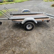 Double motorbike trailer for sale  NEWCASTLE UPON TYNE
