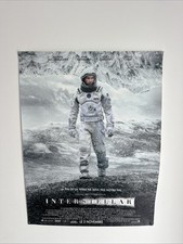 Interstellar affiche cinéma d'occasion  Olonne-sur-Mer