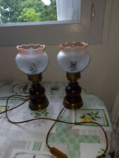 Lampe chevet chêne d'occasion  Creil