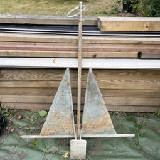 Danforth galvanised boat for sale  GOSPORT