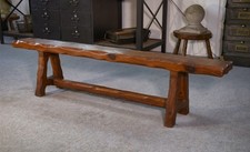 Banc brutaliste pin d'occasion  France
