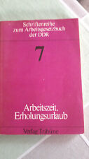 Arbeitsgesetzbuch ddr band gebraucht kaufen  Wallhausen, Blankenheim