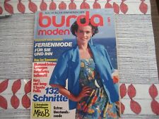 Burda moden ferienmode gebraucht kaufen  Viersen