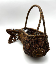 Vintage rattan woven for sale  Hancock