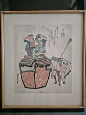 Surimono katsushika hokusai usato  Napoli
