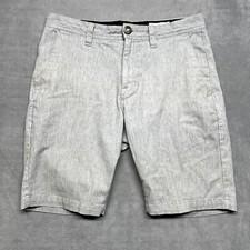 Bermuda Volcom masculina 32 cinza algodão cintura baixa bolsos frente plana zíper mosca comprar usado Bermuda Volcom masculina 32 cinza algodão cintura baixa bolsos frente plana zíper mosca comprar usado  Enviando para Brazil