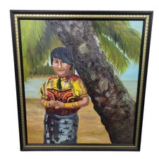 Framed canvas wall for sale  Riverview