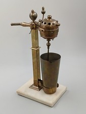 Misturador de fonte antigo Hamilton Beach bronze milkshake da década de 1910 com copo e base de mármore comprar usado  Enviando para Brazil