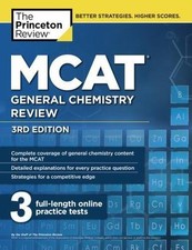 Mcat general chemistry for sale  USA