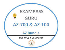 PDF do exame AZ-700 + AZ-104, VCE NOVEMBRO atualizado! 262 + 750 QA!ATUALIZAÇÕES GRATUITAS, usado comprar usado  Enviando para Brazil