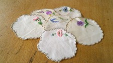 Vintage embroidered irish for sale  DOWNPATRICK
