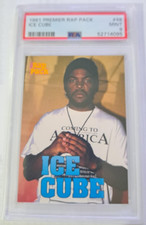 1991 PREMIER RAP PACK ICE CUBE CARD # 48 CLASSIFICADO PSA 9 LOW POP, usado comprar usado  Enviando para Brazil
