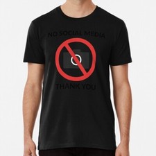 Usado, Camiseta sem mídia social tamanho P a 5XL fabricada nos EUA comprar usado  Enviando para Brazil