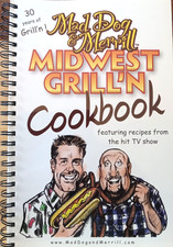 MAD DOG & MERRILL MIDWEST GRILL'N COOKBOOK RECIPES COOKBOOK SIGNED comprar usado  Enviando para Brazil