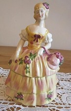 Crinoline lady lidded for sale  SWADLINCOTE