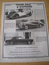 Frank dale stepsons for sale  BRISTOL
