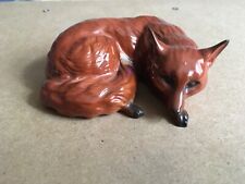 Beswick curled fox for sale  MELTON MOWBRAY