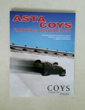Coys catalogue asta for sale  COLCHESTER