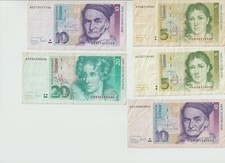 Dm 50 banknoten gebraucht kaufen  Wolfsburg