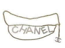 Ceinture chanel chaine d'occasion  France