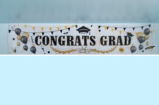 Black yellow congrats for sale  Harrison