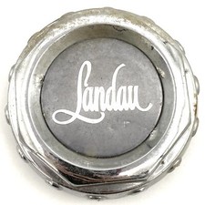 Usado, Tampa central de roda cromada Landau 4,5" diâmetro P/N 254122 comprar usado  Enviando para Brazil