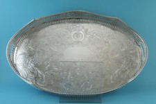 Tablett galerietablett versilb gebraucht kaufen  Lorsch