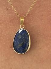 Collier lapis lazuli d'occasion  Chalon-sur-Saône
