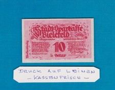 Notgeld bielefeld gold gebraucht kaufen  Feldkirchen-Westerham