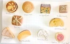 Serie feves fromages d'occasion  Vrigne-aux-Bois