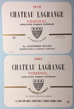 Labels chateau lagrange d'occasion  Expédié en Belgium