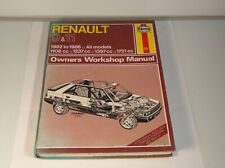Renault petrol haynes for sale  SOUTHALL
