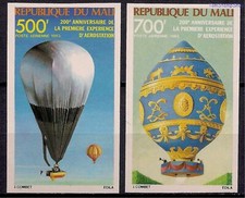 Mali 1983 montgolfier usato  Italia