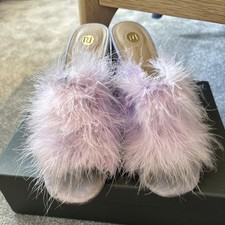 Lilac fluffy feather for sale  WIRRAL