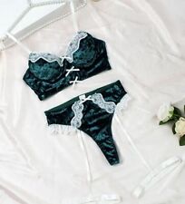 Velvet bra thong for sale  BOURNEMOUTH