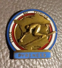 Insigne broche ski d'occasion  Villecresnes