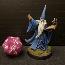 Reaper Miniatures Darius The Blue Wizard Dungeons And Dragons pintado de plástico comprar usado Reaper Miniatures Darius The Blue Wizard Dungeons And Dragons pintado de plástico comprar usado  Enviando para Brazil