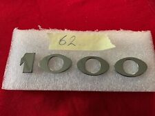 Scritta 1000 fiat usato  Alpago