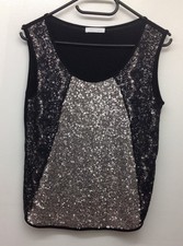 Promod damen glitzerpailletten gebraucht kaufen  Hofkirchen