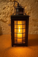 Lanterne vintage métal d'occasion  Laon
