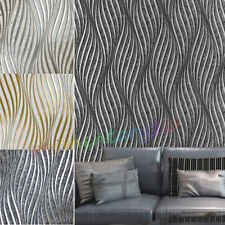 Wave striped wallpaper for sale  WORCESTER