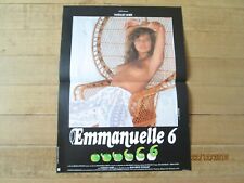Emmanuelle affiche cinéma d'occasion  Saint-Hilaire-du-Rosier