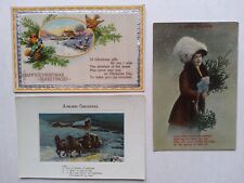Vintage christmas postcard for sale  CARNFORTH