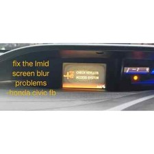 Honda Civic FB 2012 - 2015 9ª Geração Solve Sunburn - Tela LCD IMID comprar usado  Enviando para Brazil